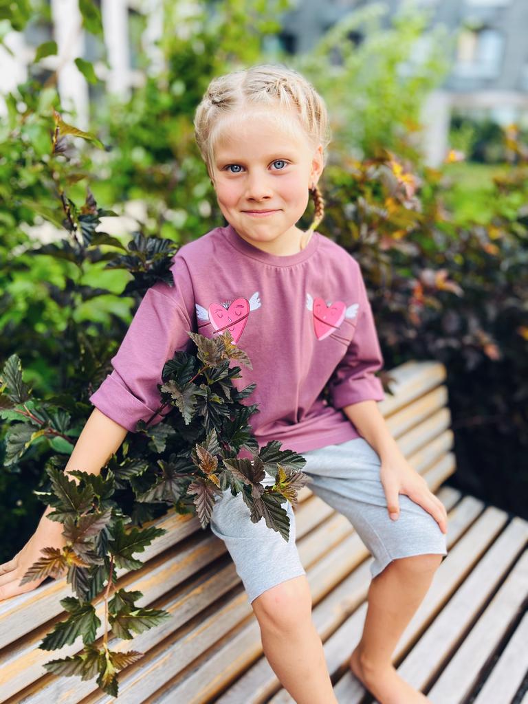 Шорты серые