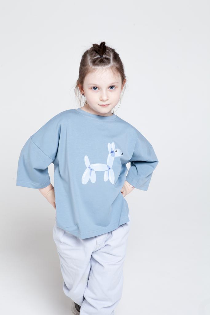 Шарик голубой на голубом