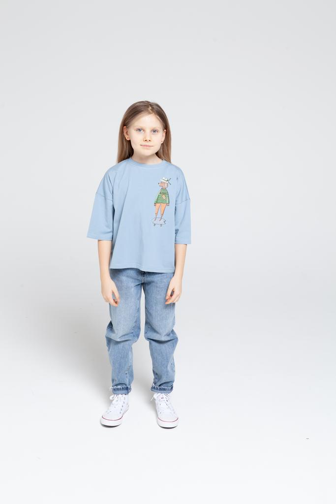 Собака на голубом