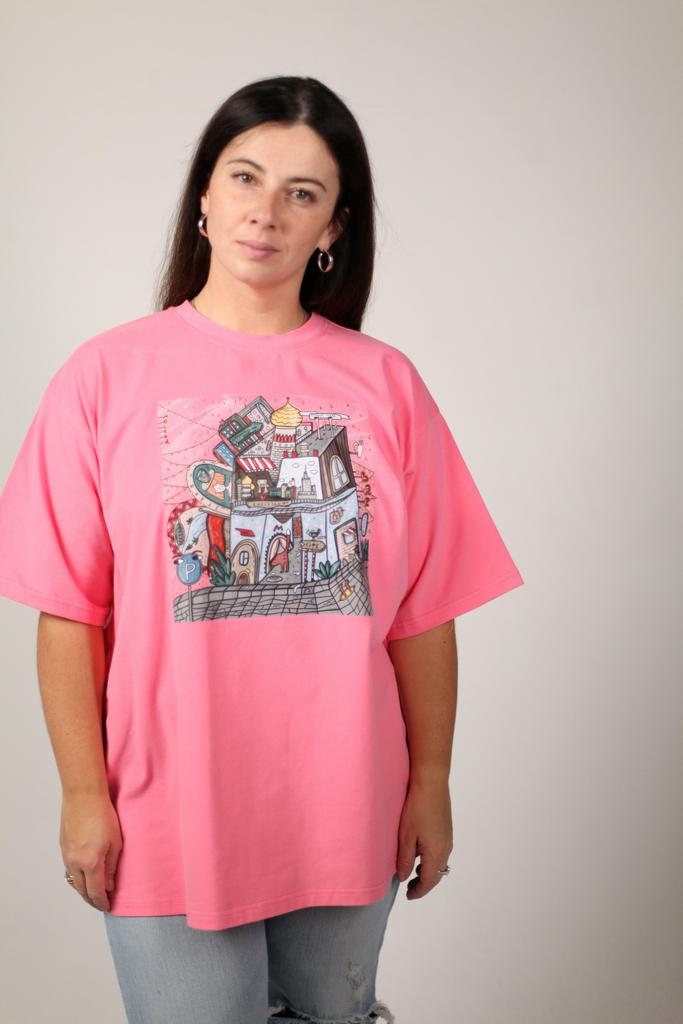 Москва на розовом