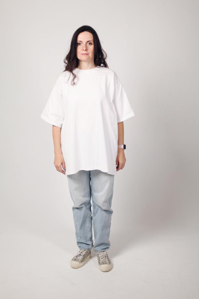 Футболка единого размера белая