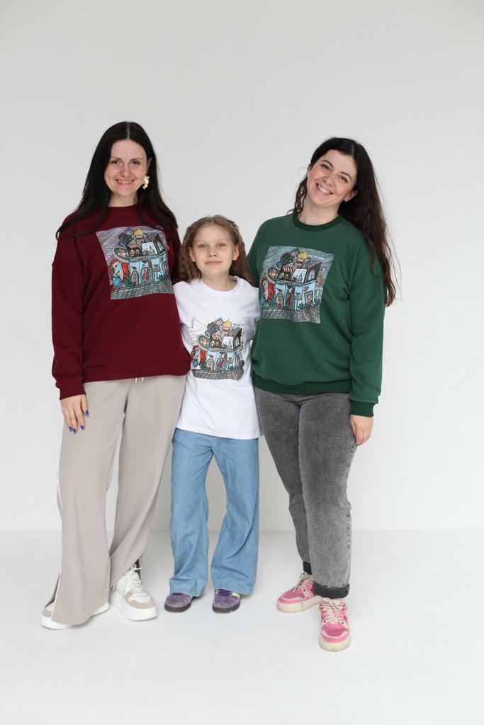 Свитшот "Москва" на винном