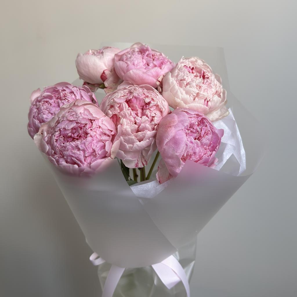 Монобукет из пионов SARAH BERNARDT