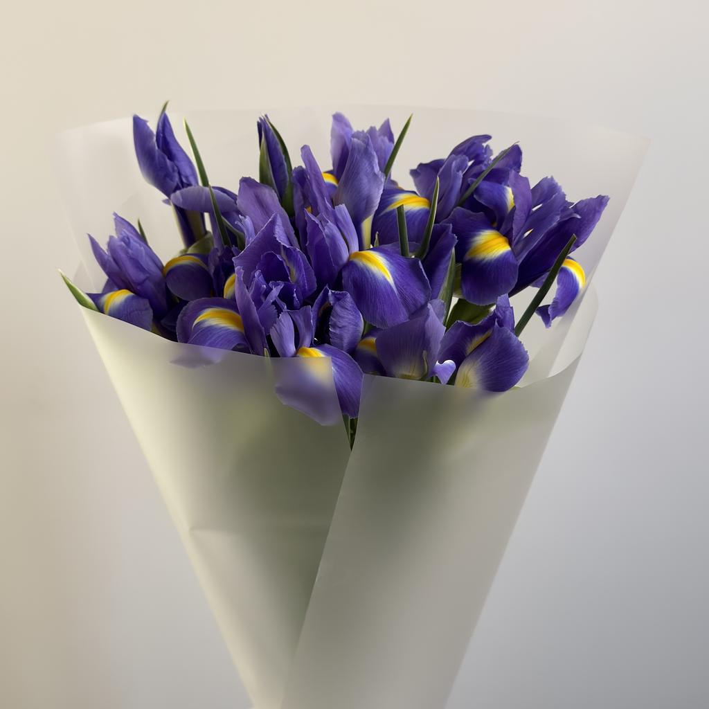 Монобукет из ирисов