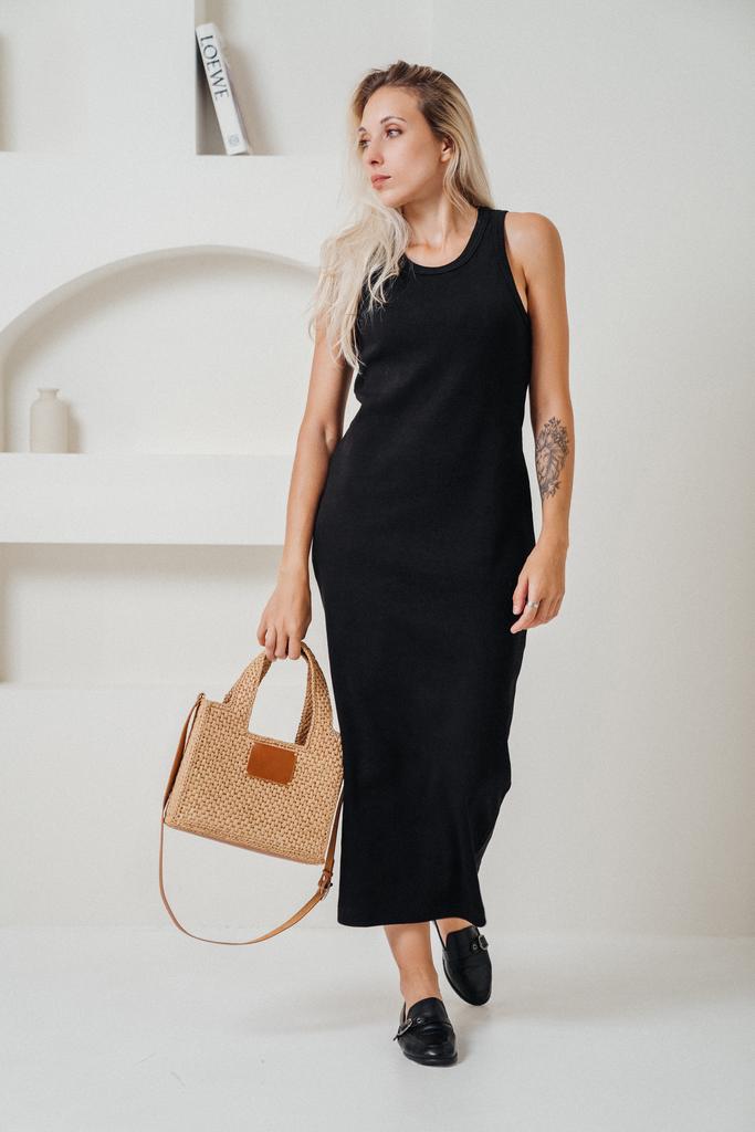 Платье Футляр черное