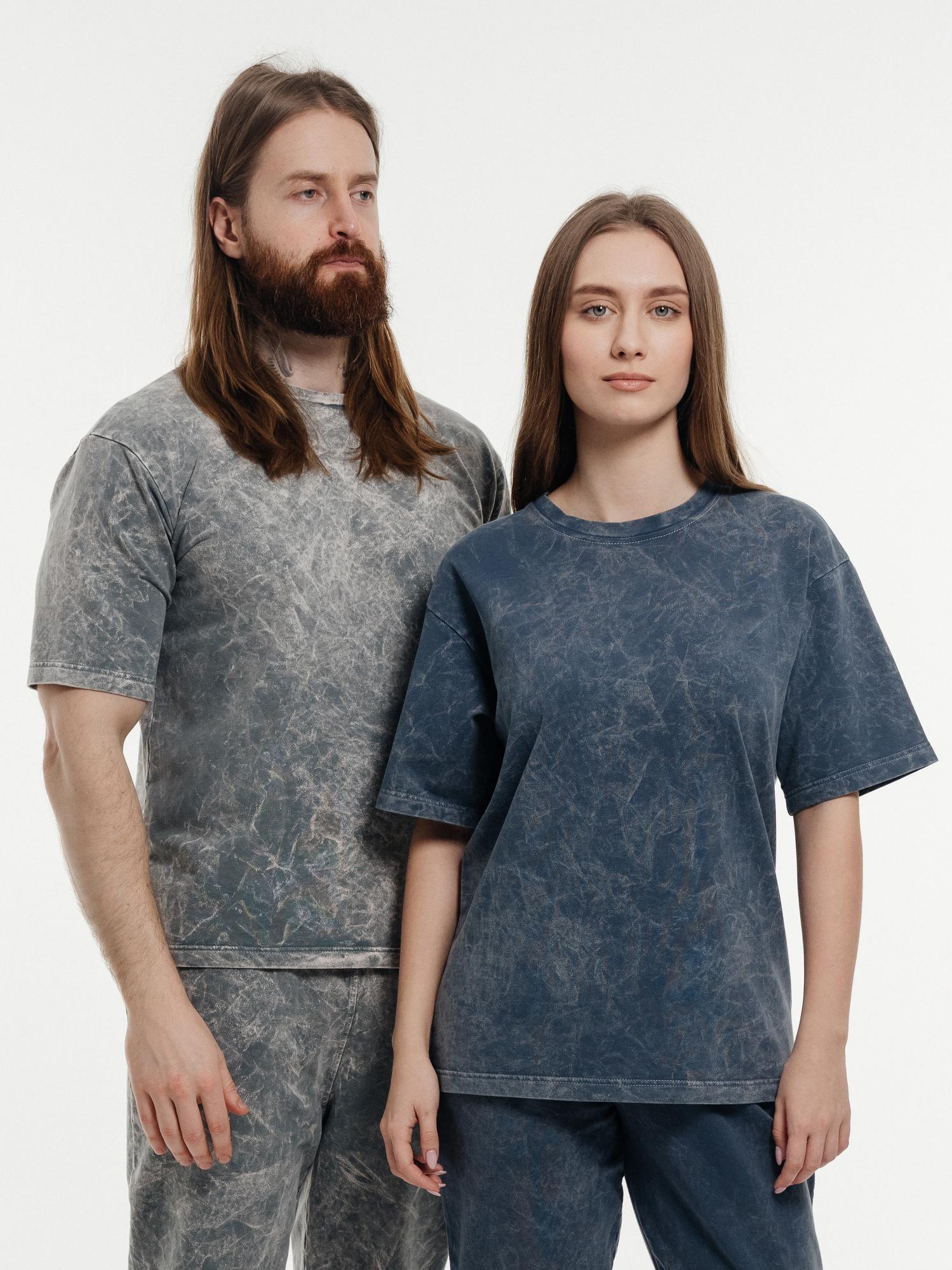 Футболка Мужская вареная серая