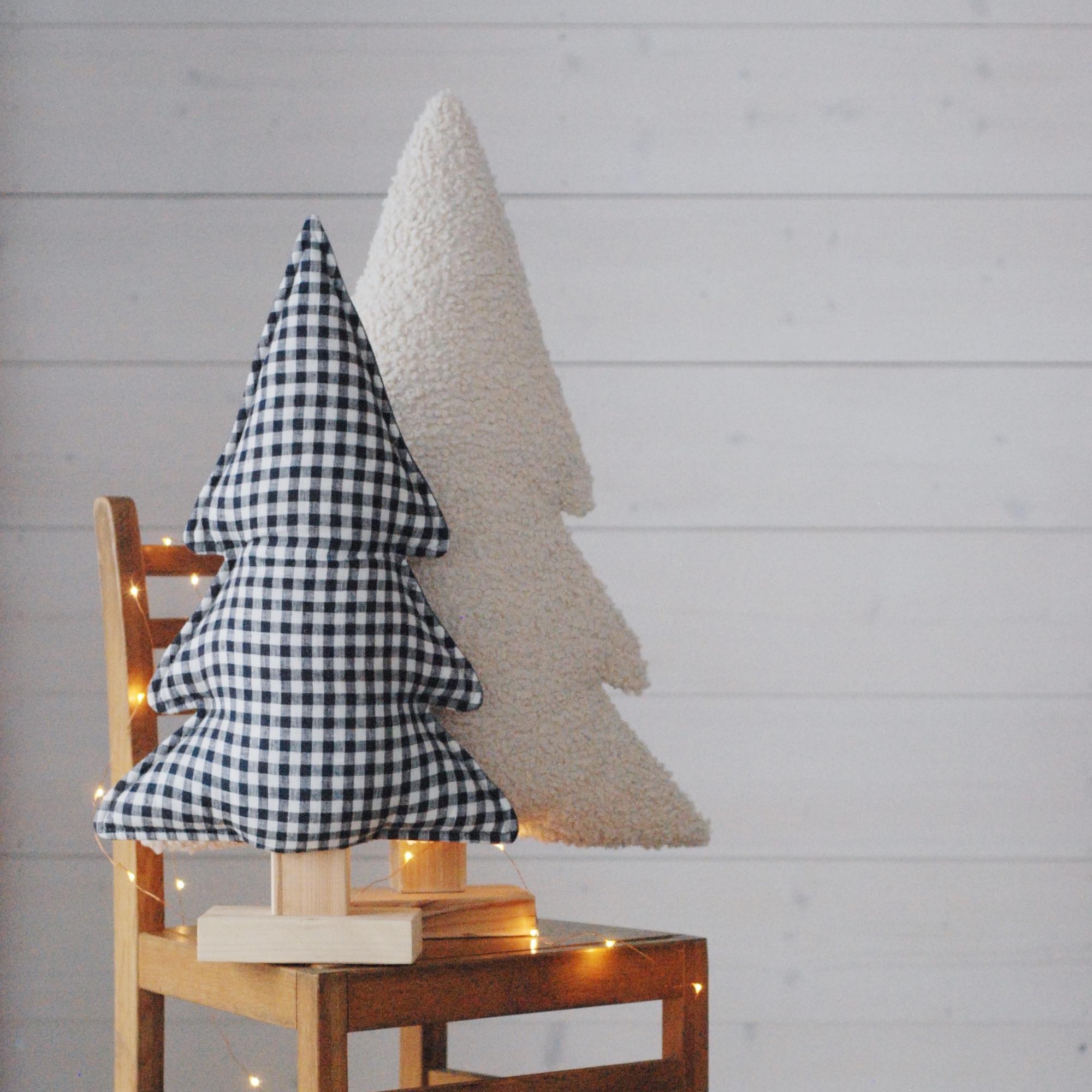 Льняная елка двусторонняя 1 шт