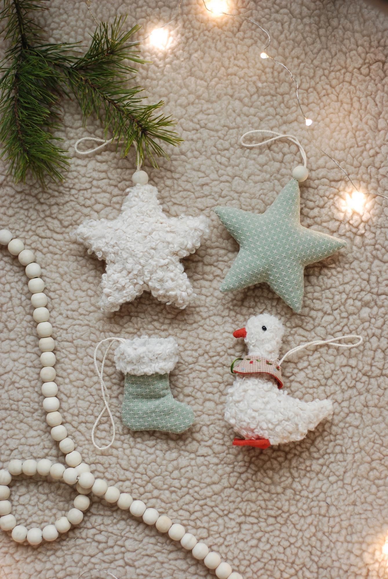 Набор подвесных игрушек "Мятный"