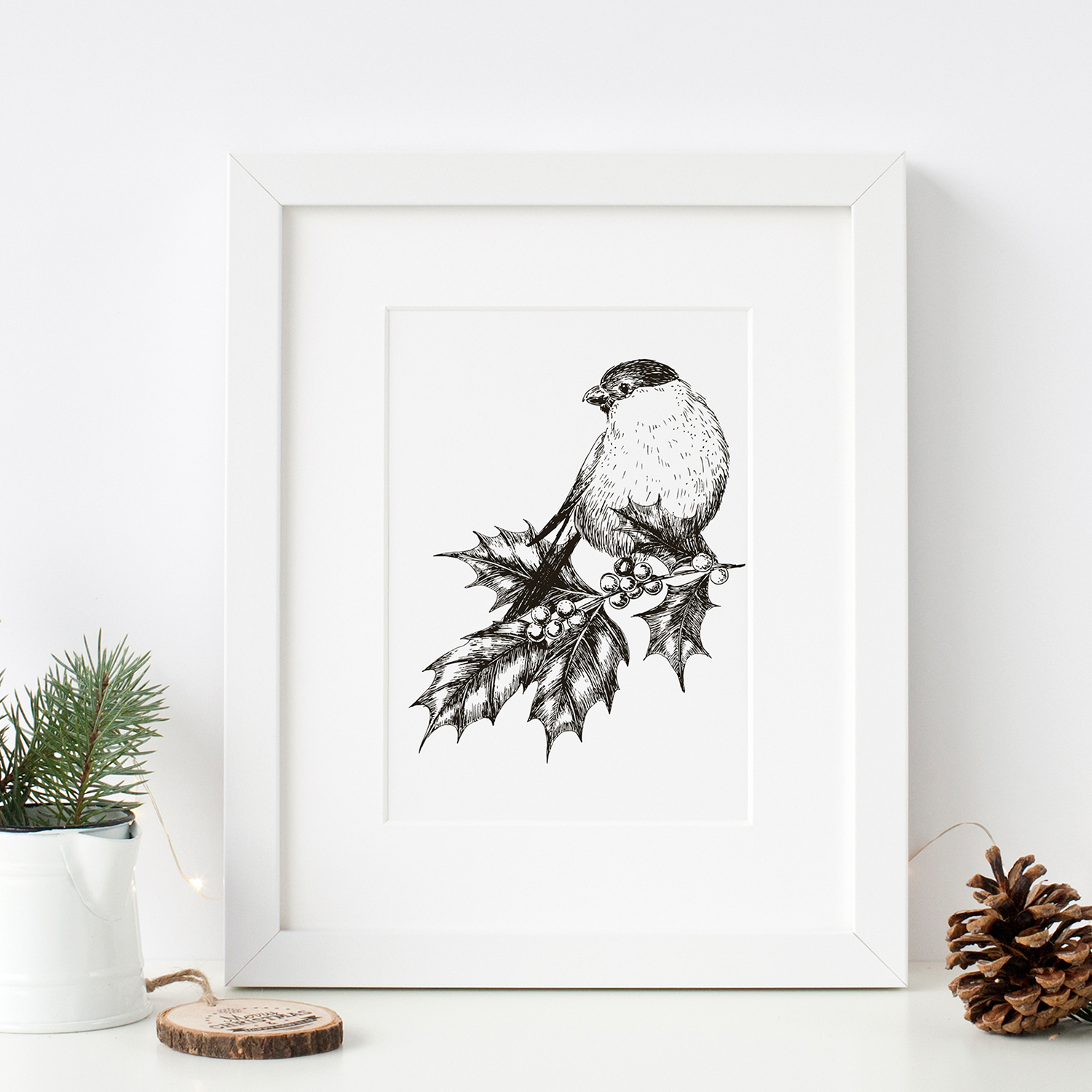 Птица на ветке