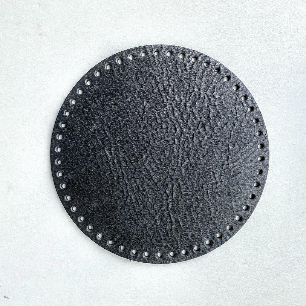 Дно кожаное для вязания 20 см