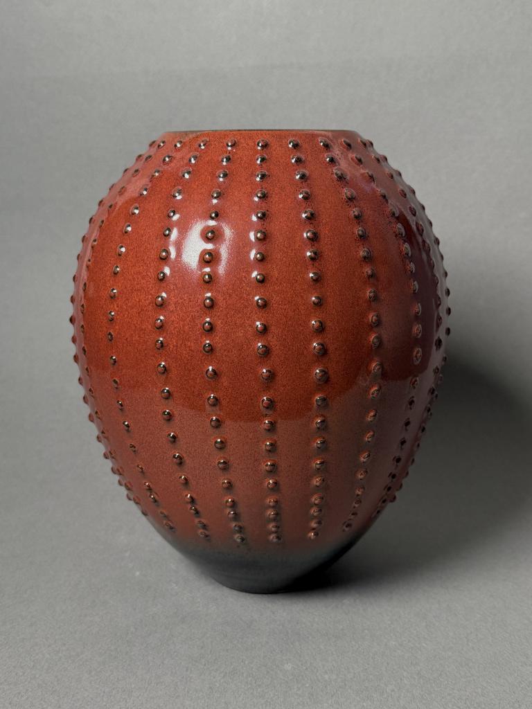 Ваза красная