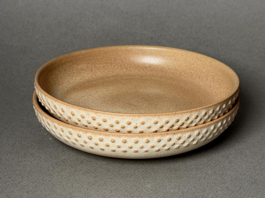 Тарелка желтая малая