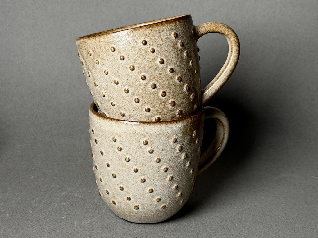 Чашка бежевая