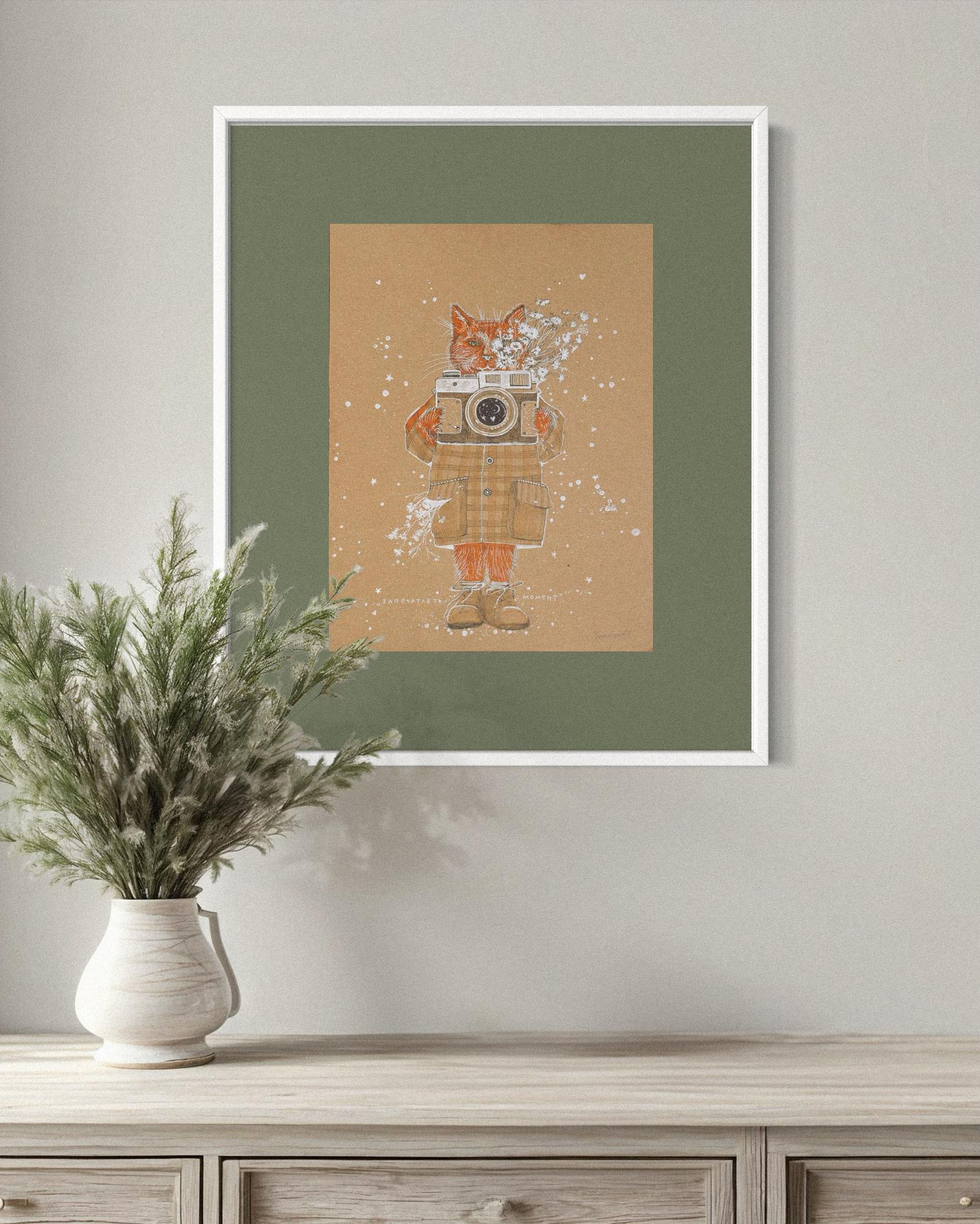 "Мир в объективе", графика, Марта Кандр