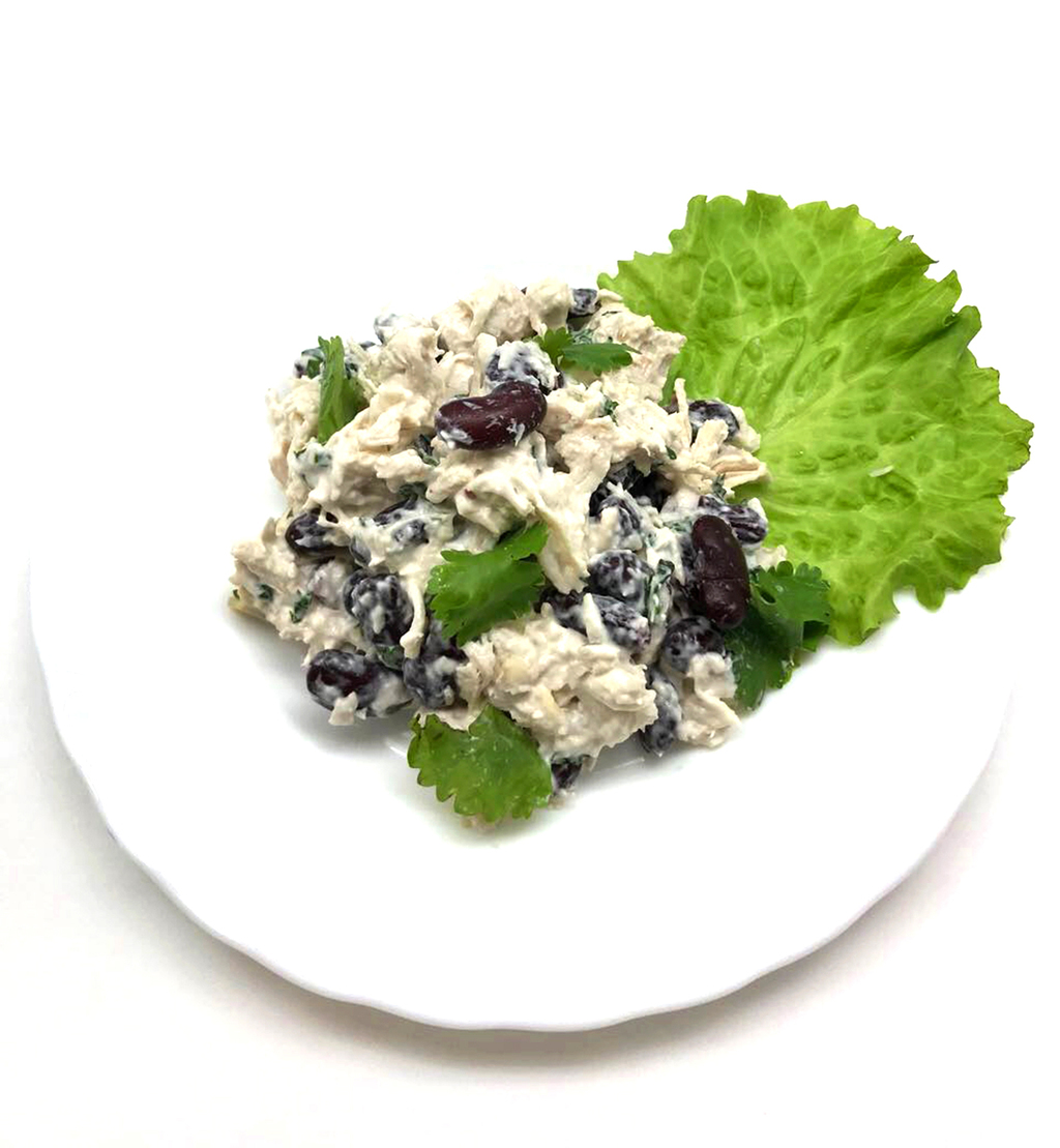 Салат "Фасоль с курицей"