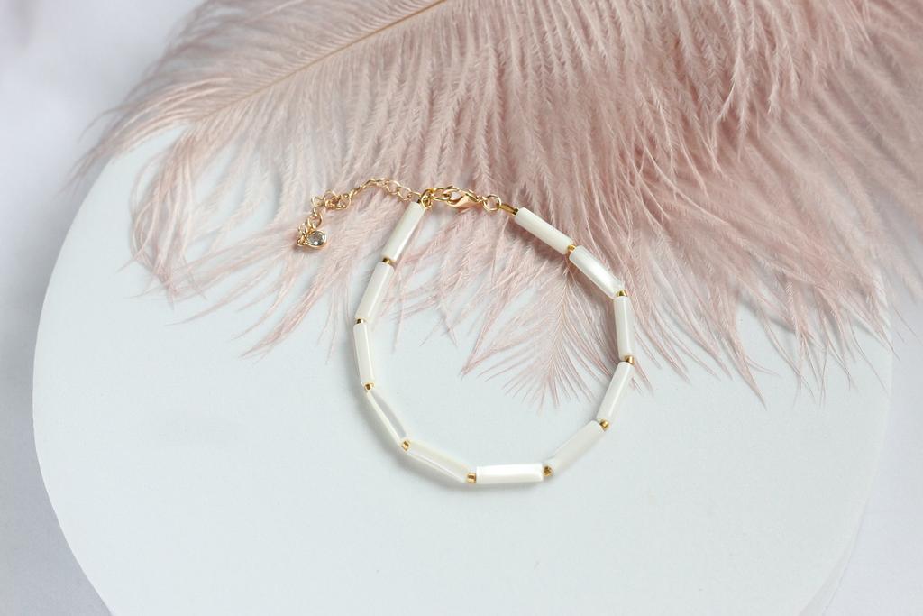 Браслет из натурального перламутра