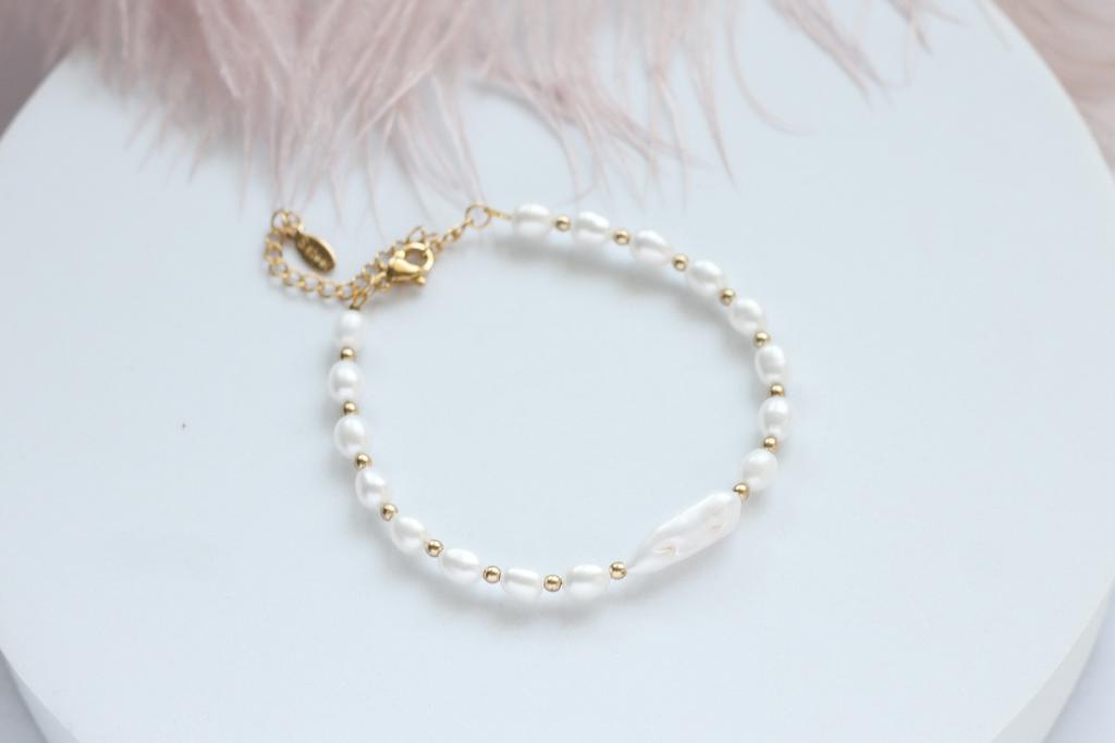Браслет из натурального жемчуга