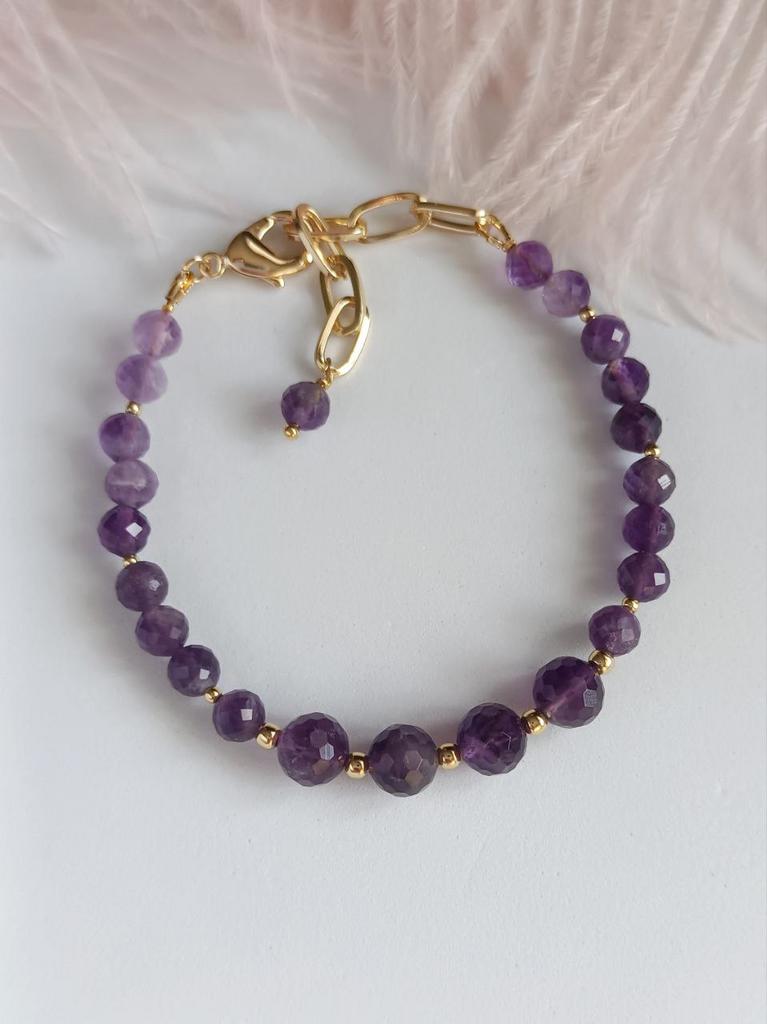 Браслет из аметиста