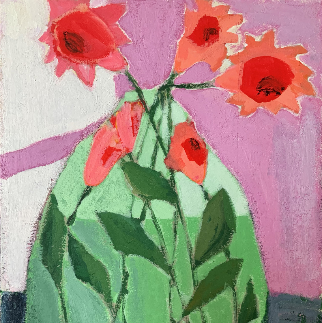 Утро в зелёной вазе