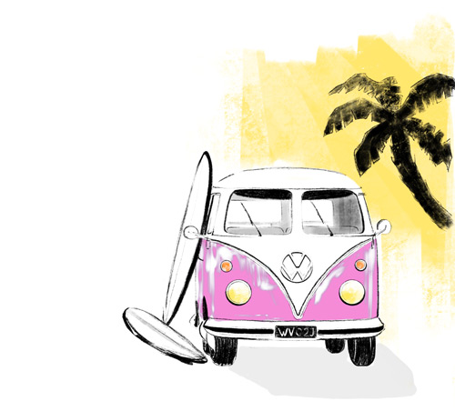 Винтажный автобус / Vintage bus