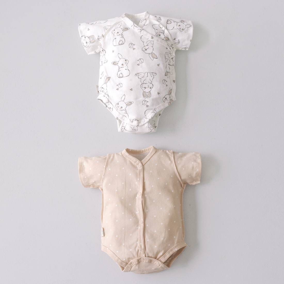 Боди с коротким рукавом "Зайкин"