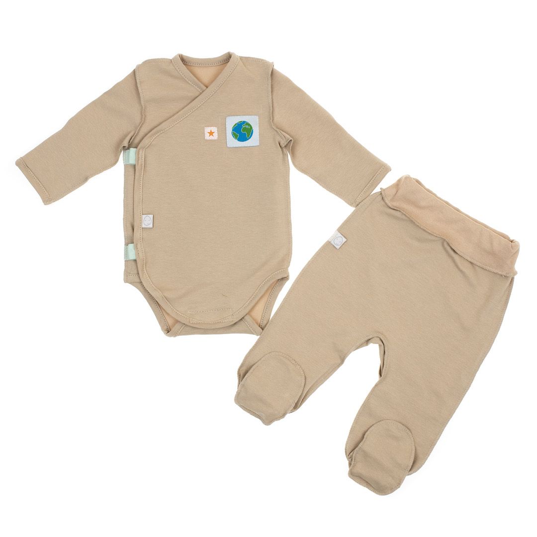 Боди и ползунки  Зеленая планета КОКОБИ