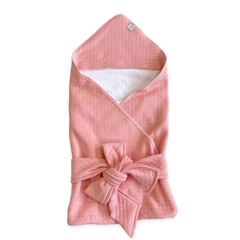 Плед-конверт из капитония (розовый персик) TOUCAN