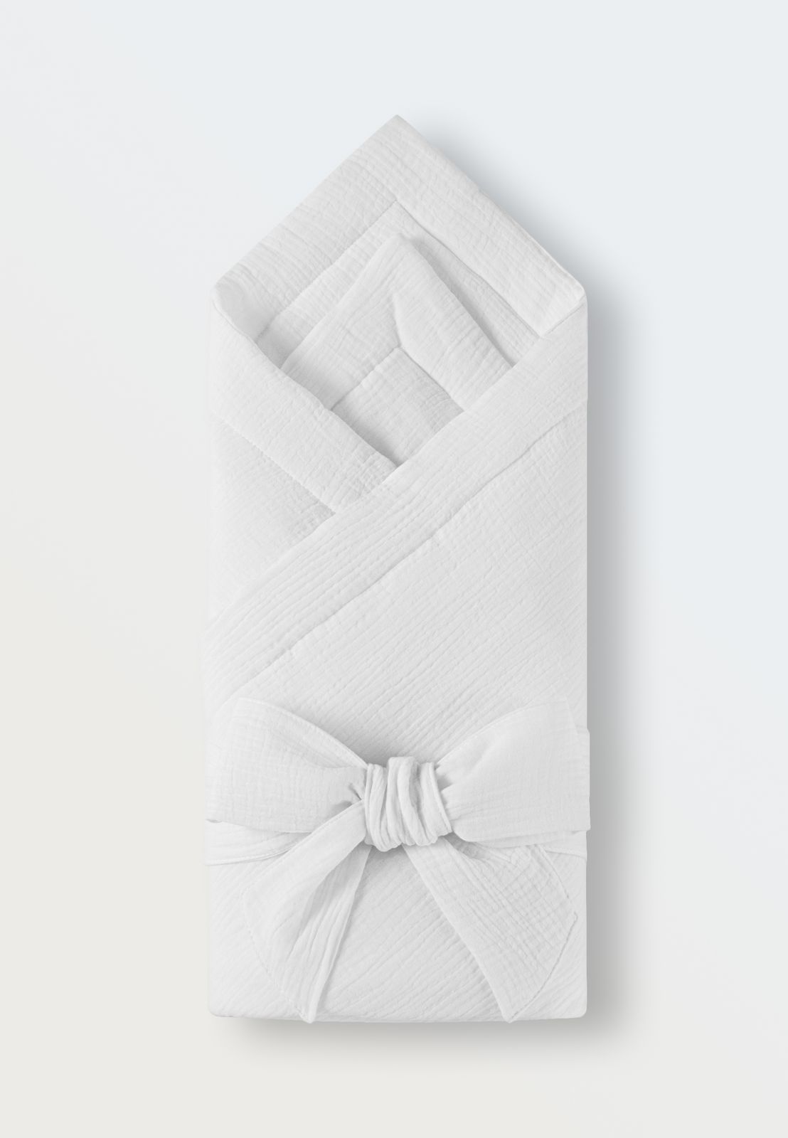 Плед-конверт из муслина (белый) TOUCAN
