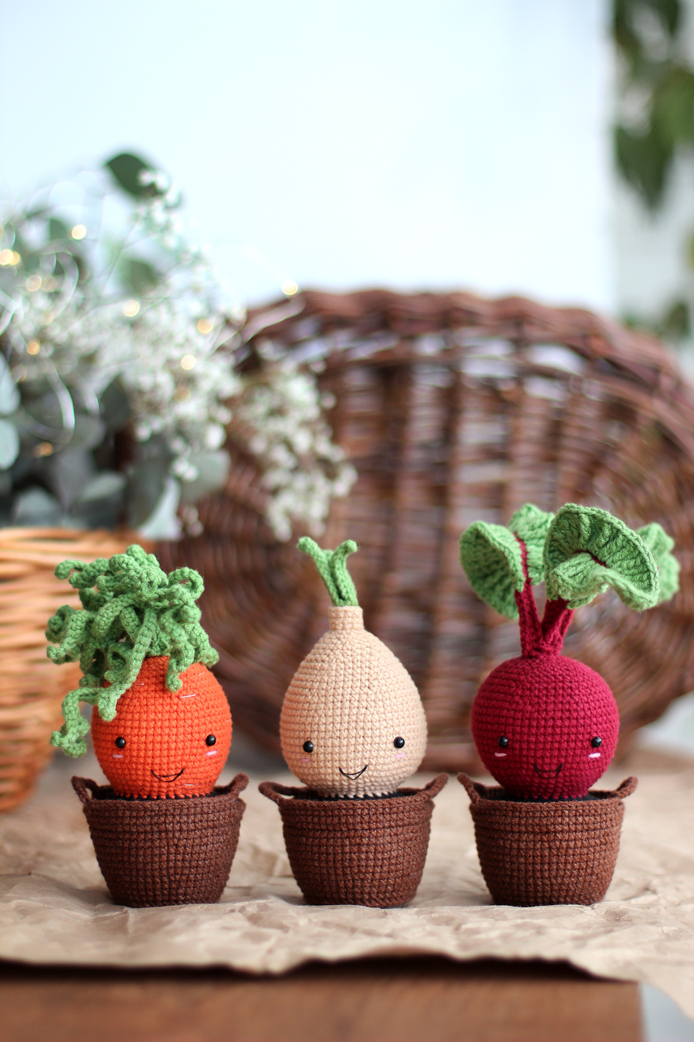 МК "Весёлые овощи в корзинках"