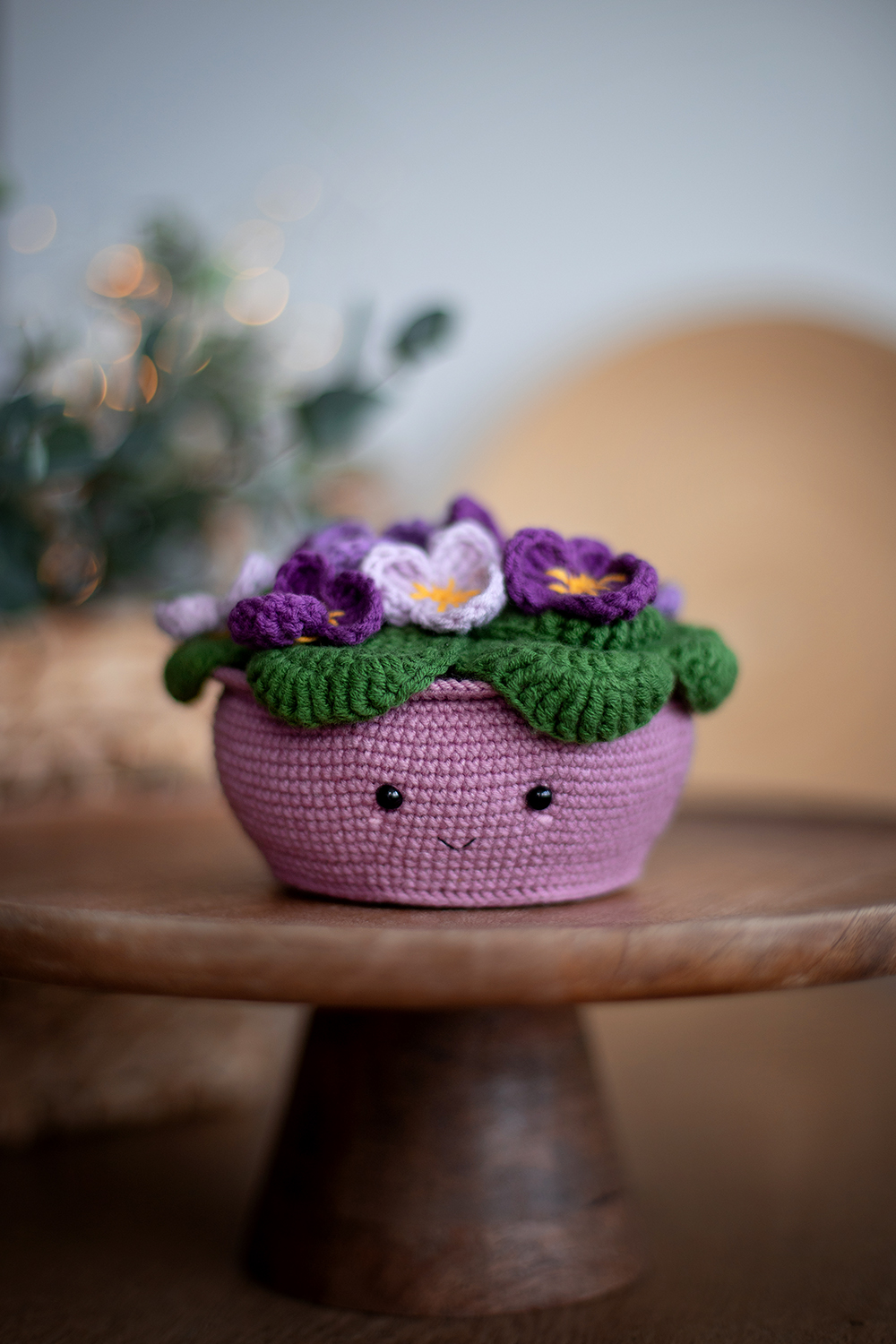 МК "Фиалка в чашке"