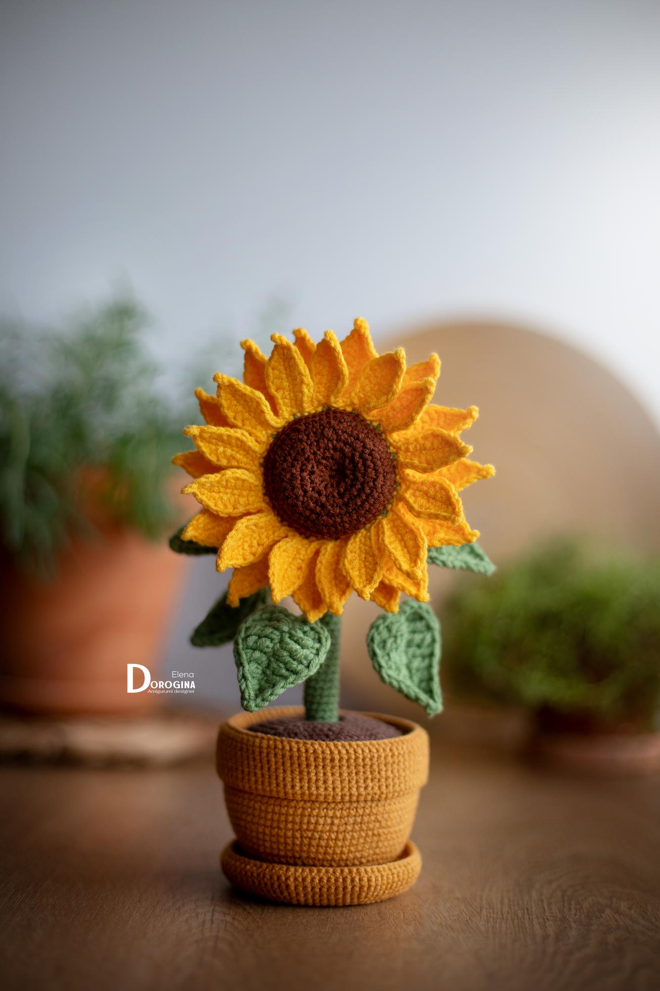 МК "Подсолнух в горшке"