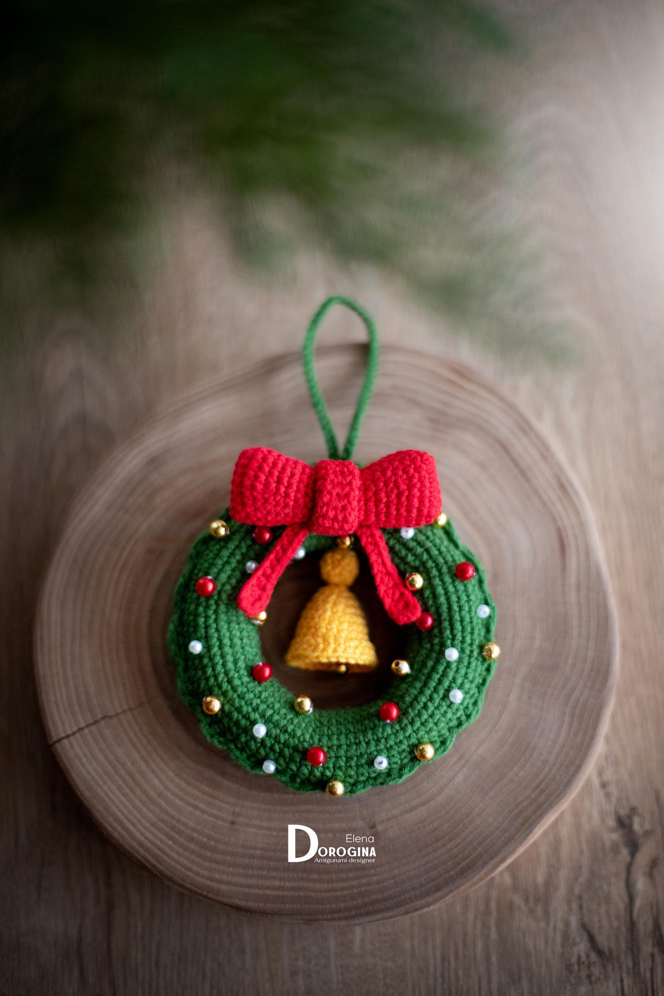 МК "Рождественский венок"
