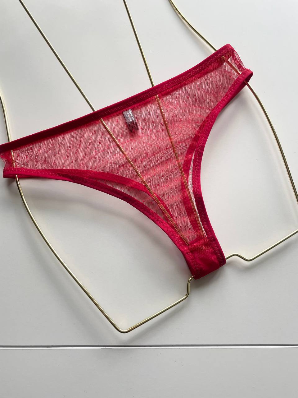 Набор трусиков в красном цвете