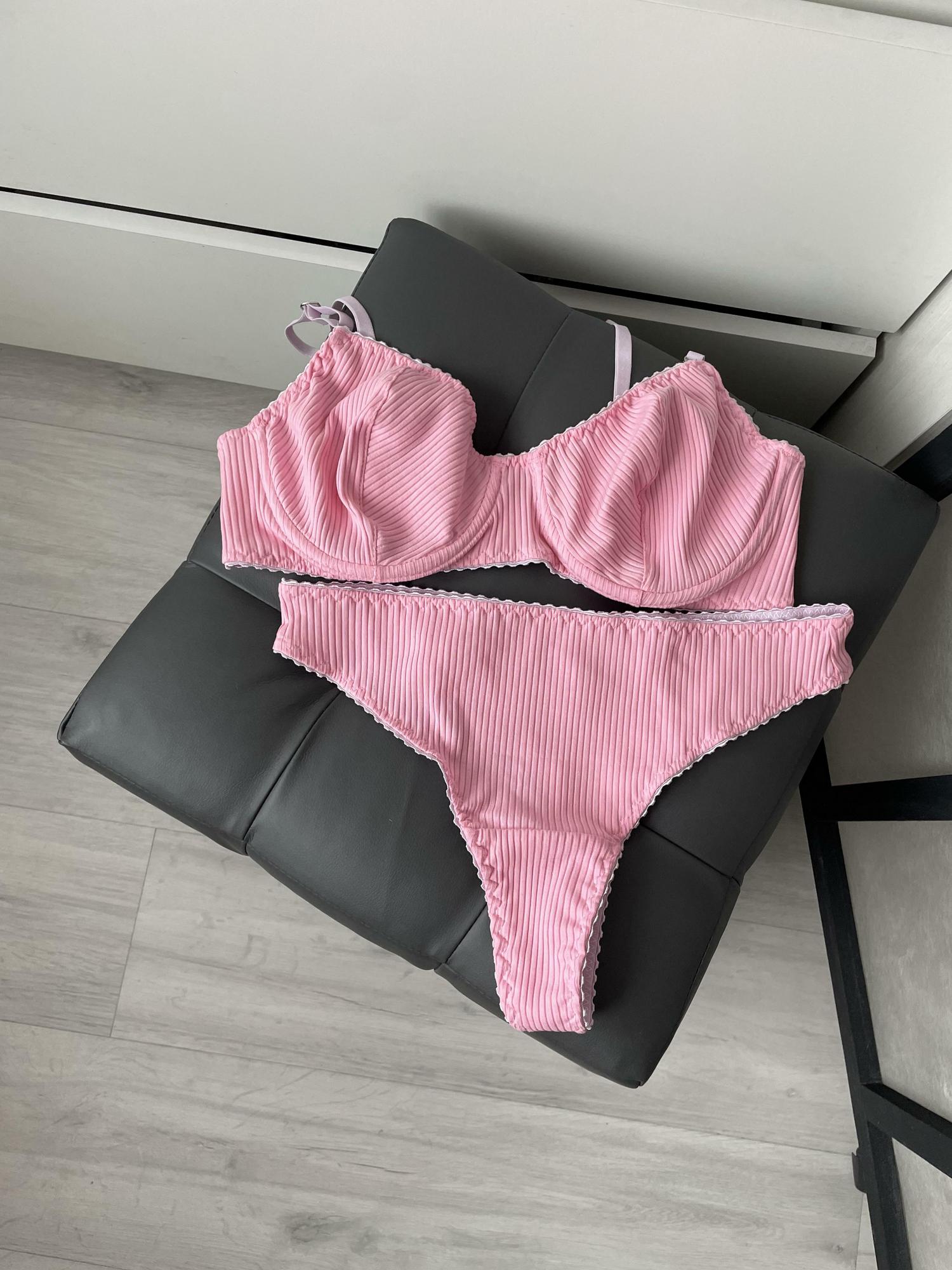 Хлопковый комплект в ярко - розовом цвете «VIPI»