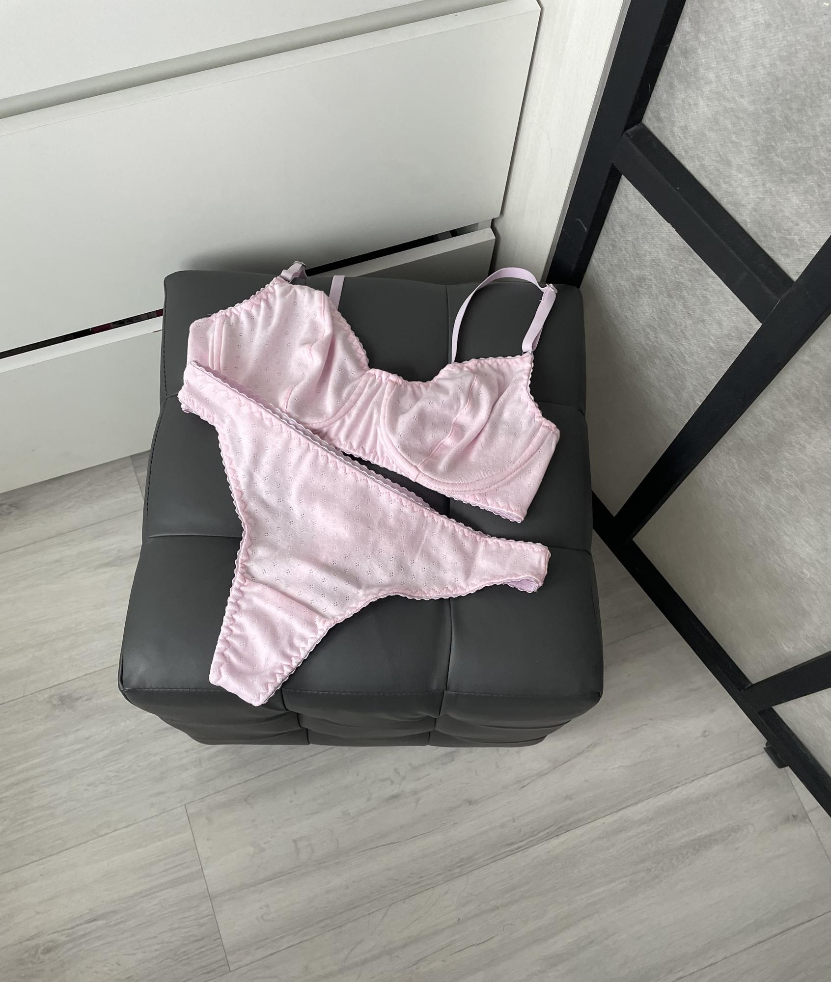 Хлопковый комплект в нежно розовом цвете «VIPI»