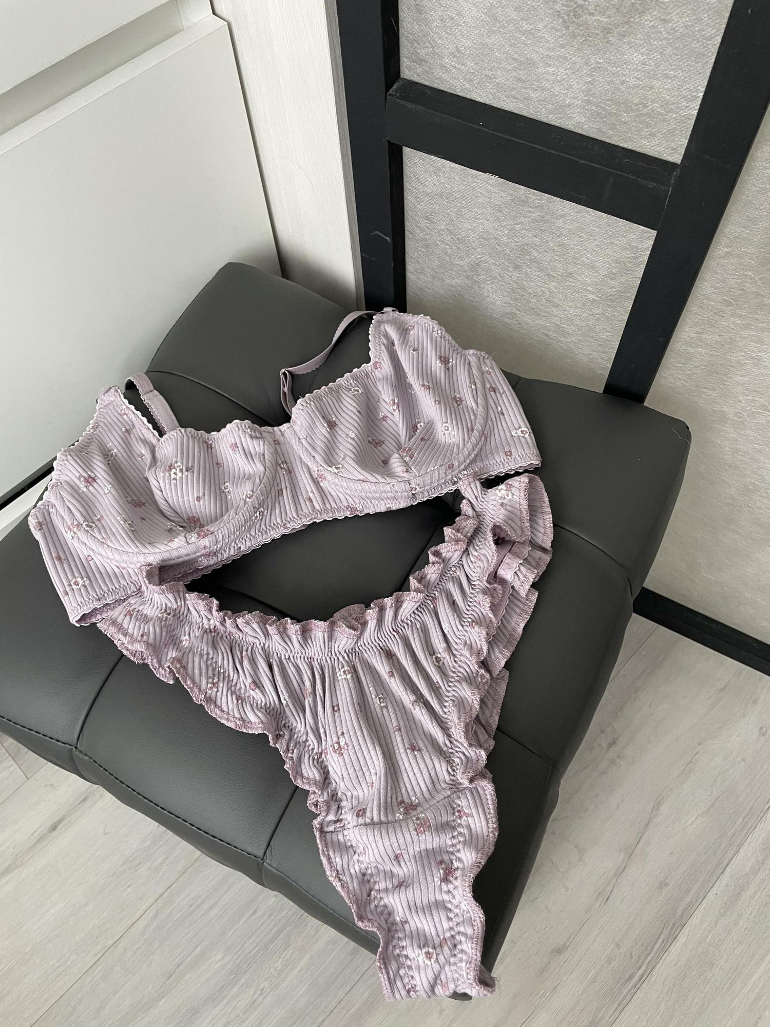 Хлопковый комплект в сиреневом цвете «VIPI»