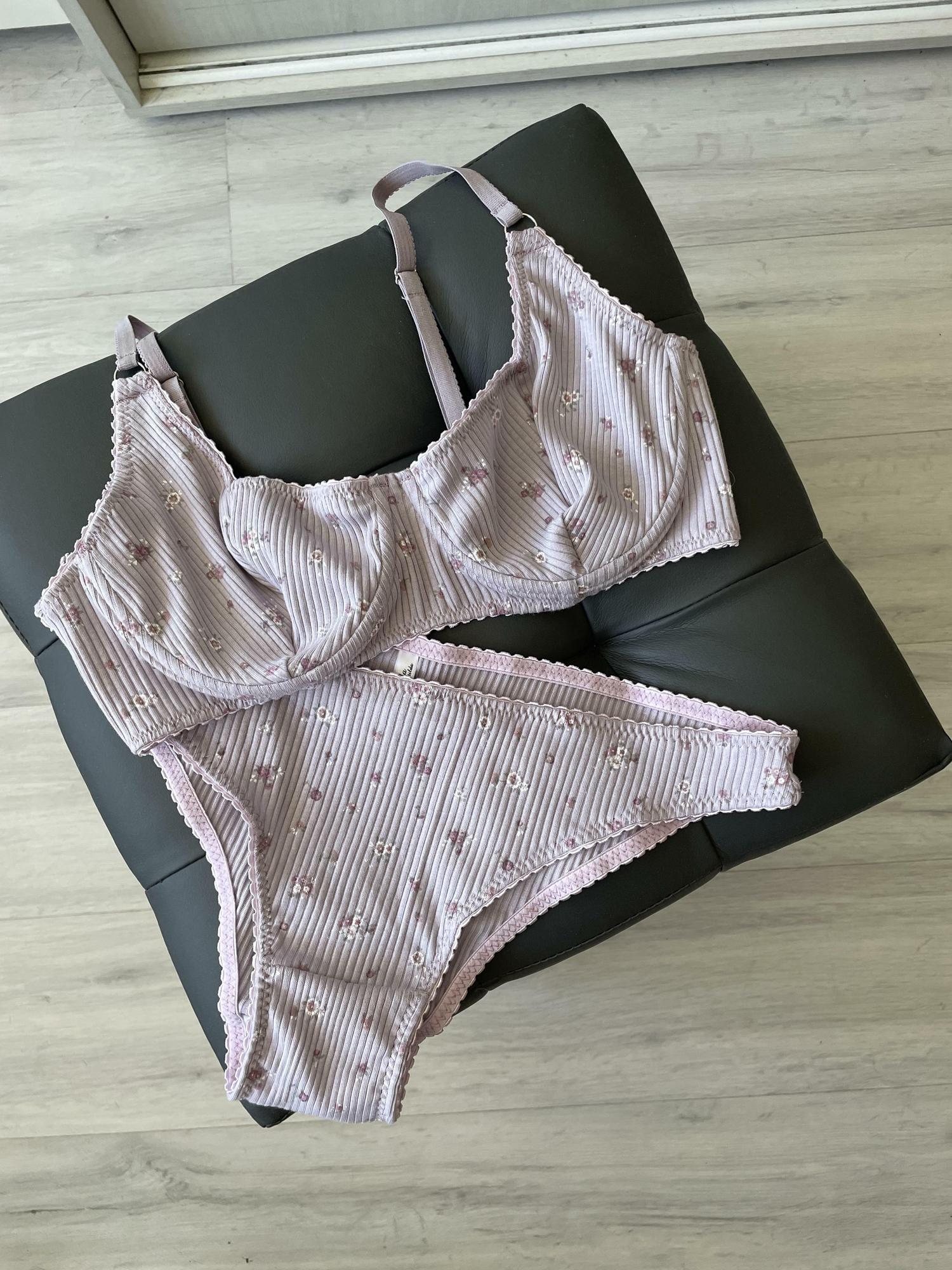 Хлопковый комплект в сиреневом цвете «VIPI»