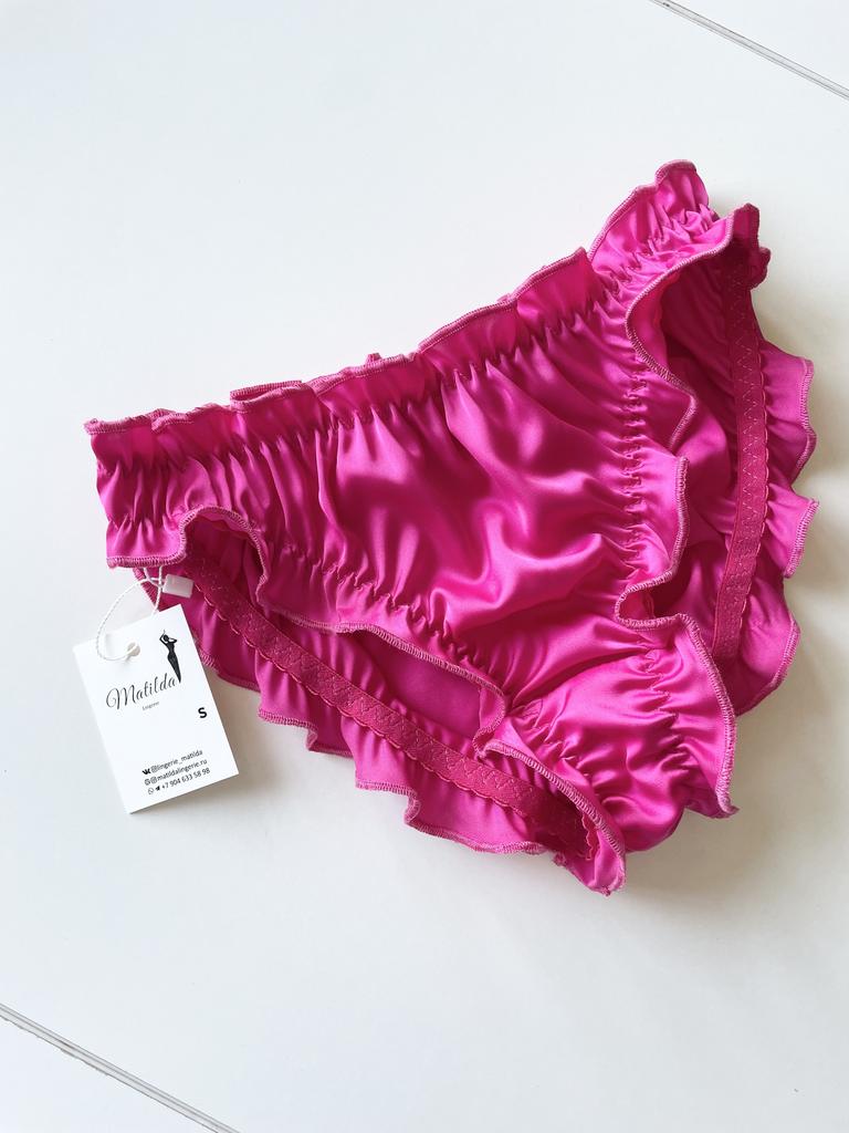 Трусики зефирки  в ярко - розовом цвете «SIDI»