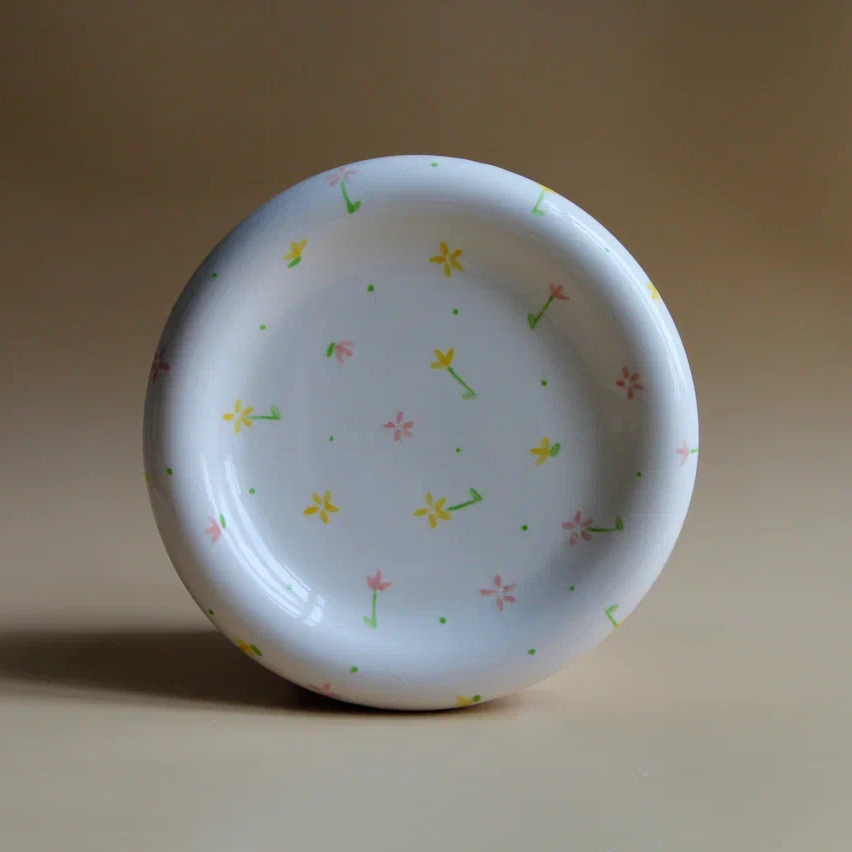 Тарелка "Цветочная полянка"