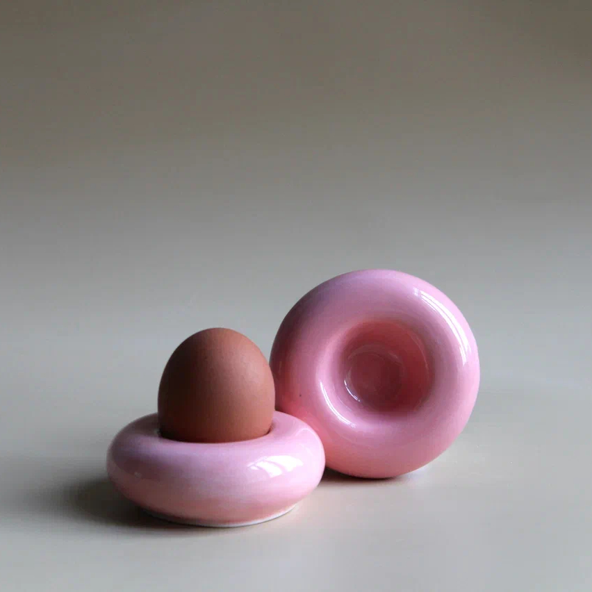 Пашотница или мини пончик "розовый"