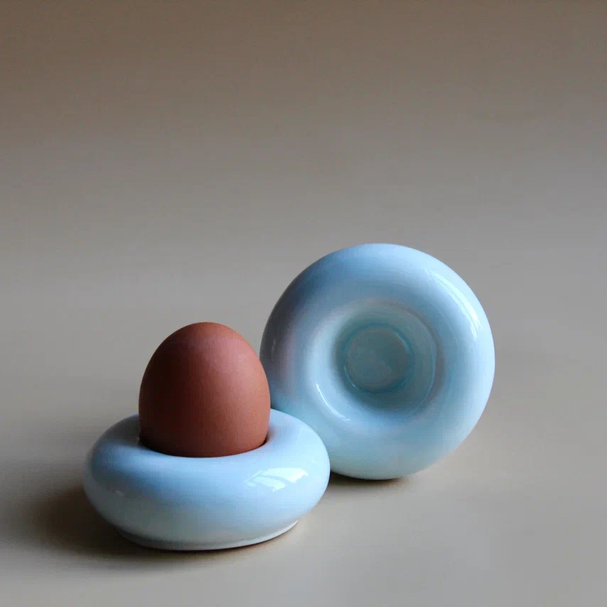 Пашотница или мини пончик "голубой"