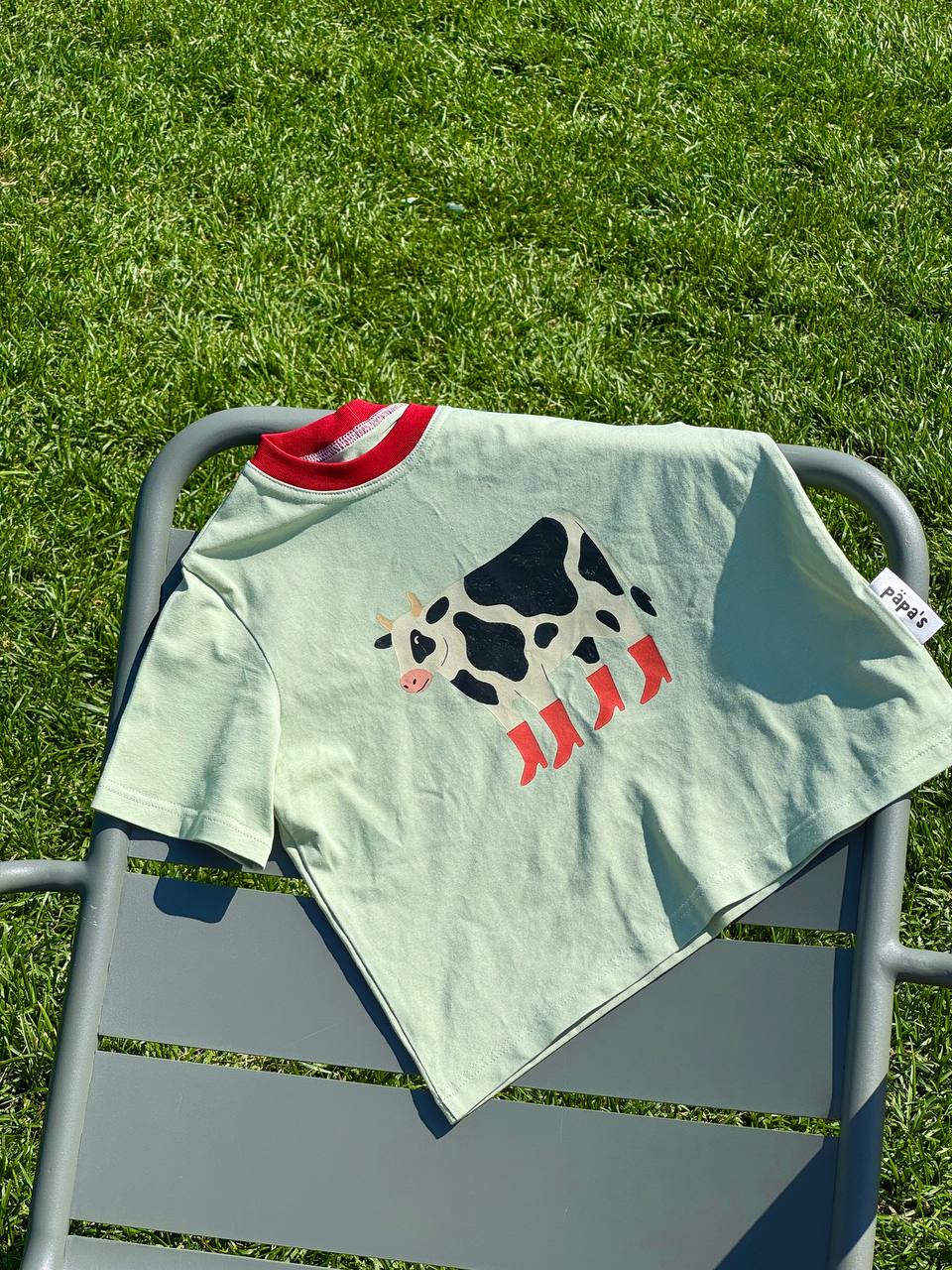 Футболка "Корова в сапогах"