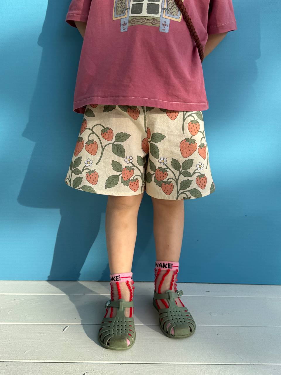 Юбка-шорты "ягодки"