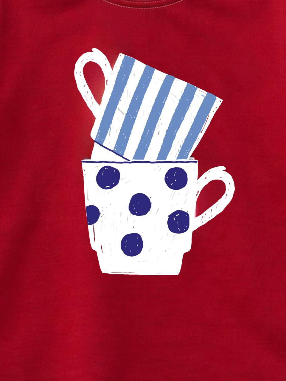 Футболка "Чашечки"