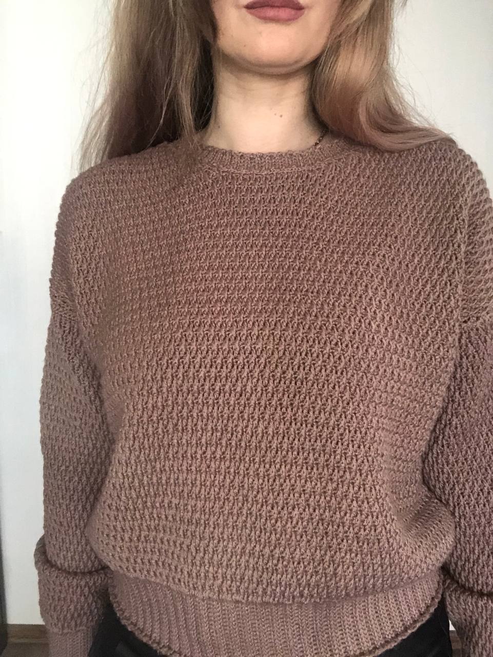 Мастер класс по вязанию джемпера "Скарлет"