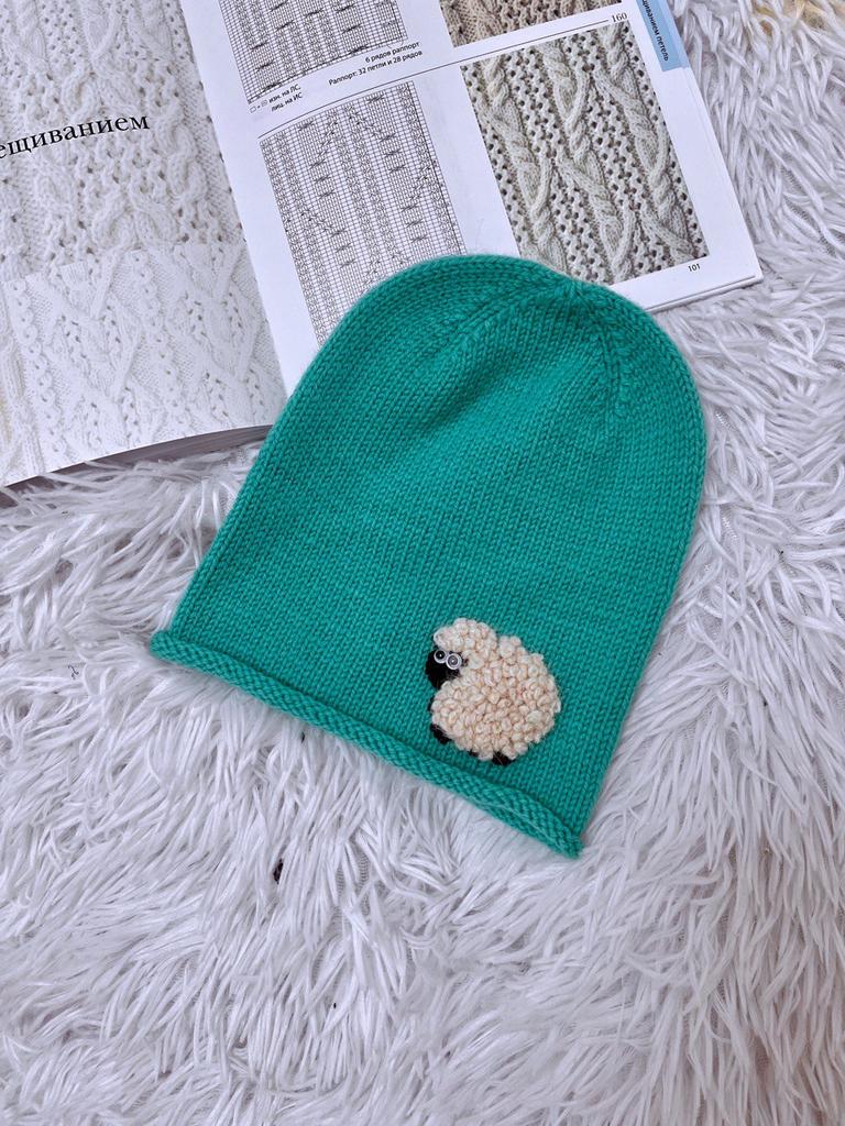 Шапочка  и шарфик "Барашек Молли"