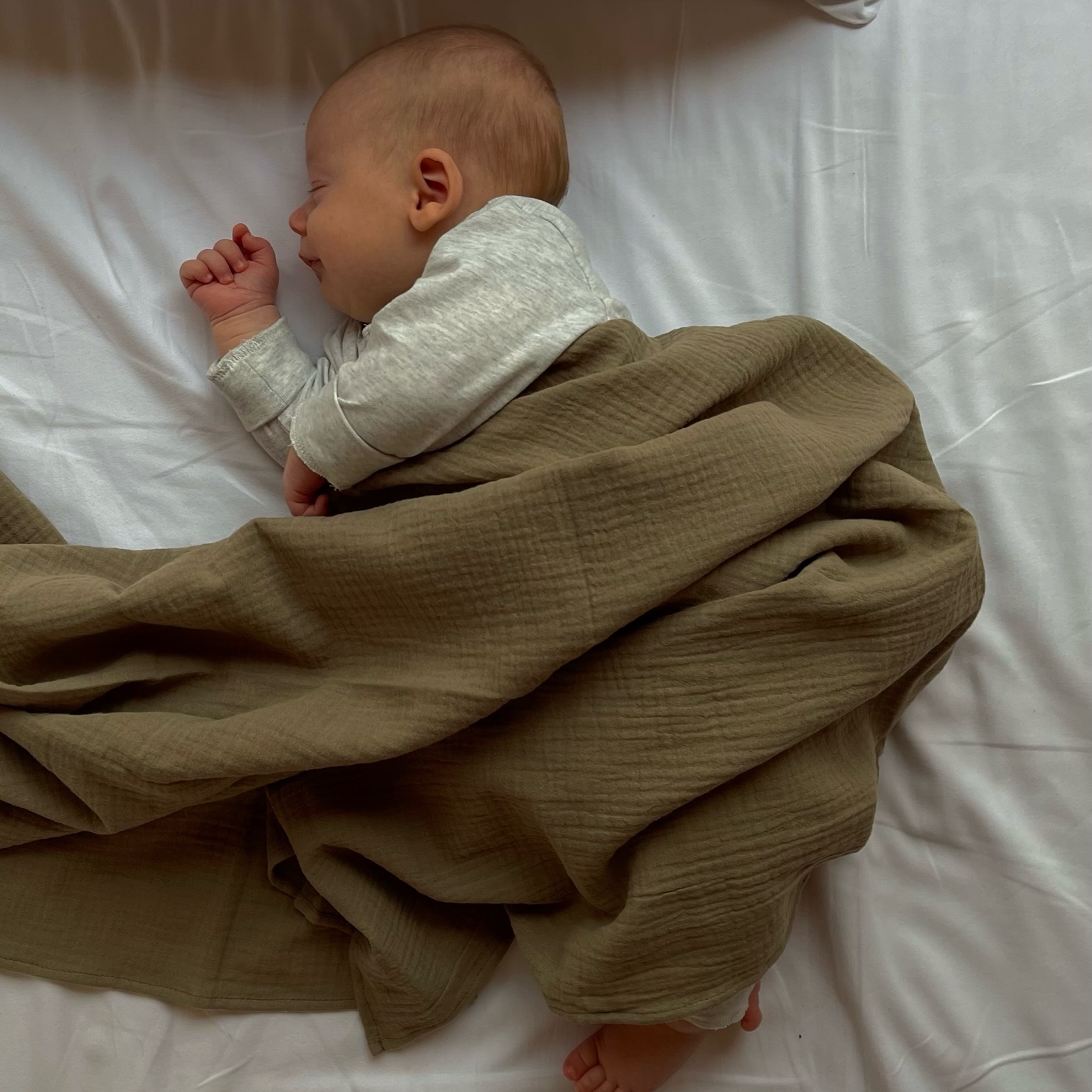 Плед из 2-х слойного муслина