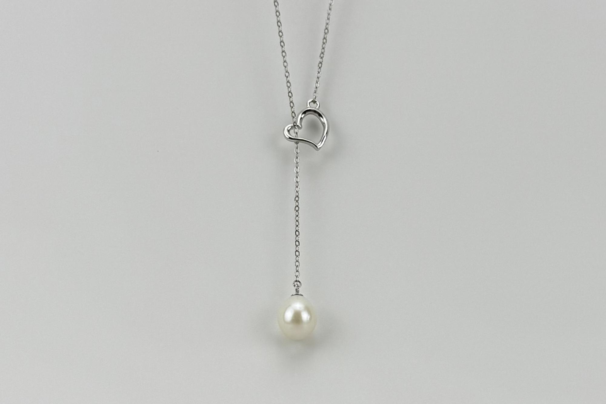 Подвеска с натуральным жемчугом LOVERDROP