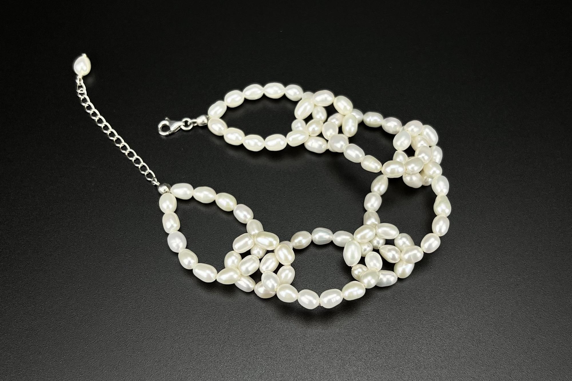 Браслет из натурального жемчуга ERRA