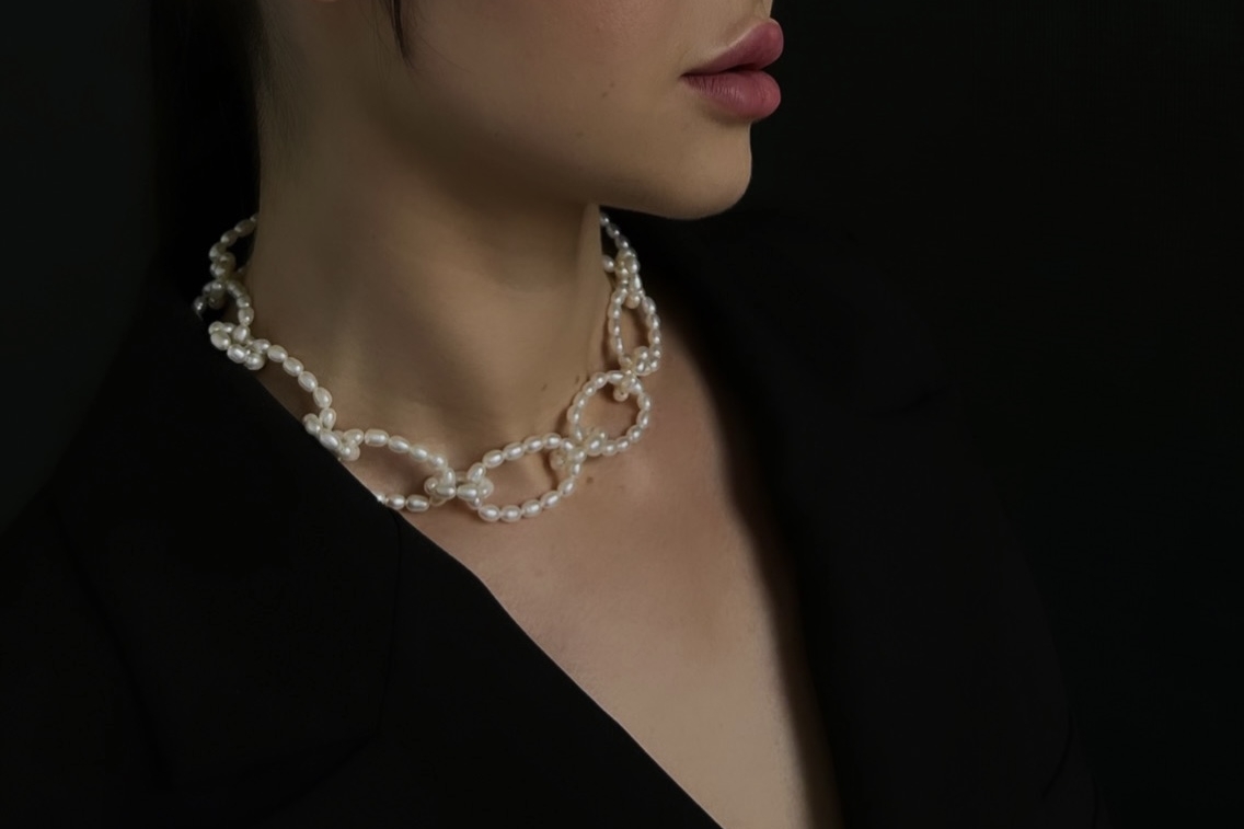 Чокер из натурального жемчуга ERRA